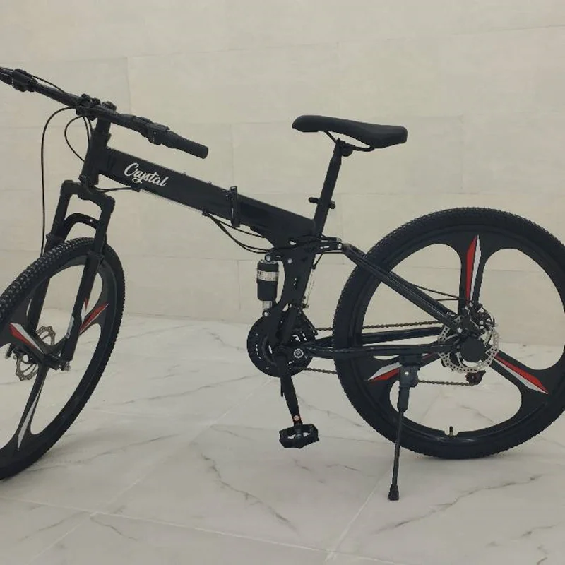 دوچرخه تاشو سایز 27/5 برند کریستال 21 دنده